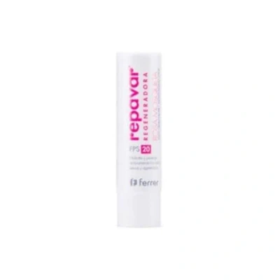 Afbeelding van Repavar Lippenbalsem rozenbottel met SPF 20, intensieve lippenbescherming, hydrateert, beschermt en verzorgt neus lippen, geschikt voor kinderen volwassenen, 4 g