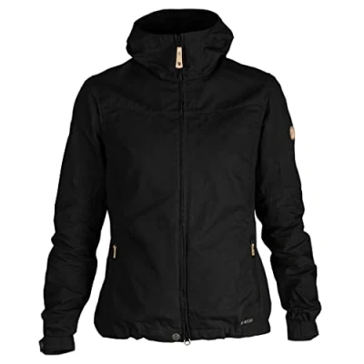 Afbeelding van Fjällräven Stina Jacket W Windjack, Dames, Maat: Medium, Black