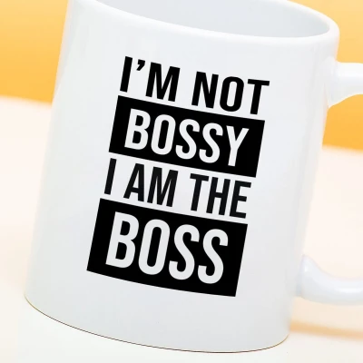 Afbeelding van Mok I&#039;m Not Bossy