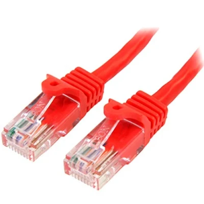 Afbeelding van Startech 45PAT2MRD Cat 5 UTP kabel RJ45 2 m Rood
