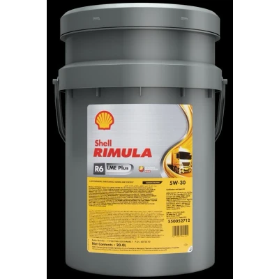Afbeelding van Shell Rimula R6 LME Plus 5W 30 20L Motorolie 550052712 MERCEDES BENZ: E Class Saloon, C A