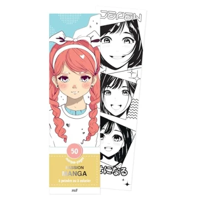Afbeelding van PASSION MANGA (50 MARQUE PAGES)