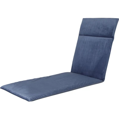 Afbeelding van Madison Ligbed kussen 60x190 cm Velvet blue/panama safier blue outdoor