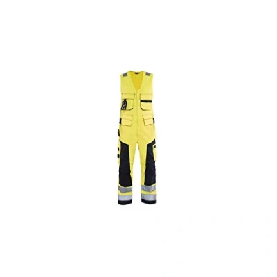 Afbeelding van Blaklader Multinorm amerikaanse overall 2678 1514 High Vis Geel/Marineblauw C52