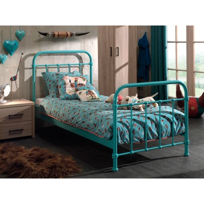 Afbeelding van LUCEVI New York Bed 90x200cm Mint