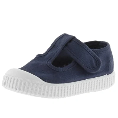 Afbeelding van Victoria Uniseks sandalen 1915 Drec &amp; Scratch Canvas Versterkte teen 136625 voor kinderen, marineblauw, 27 EU