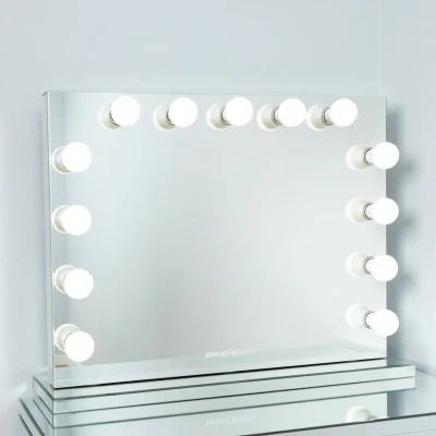 Afbeelding van Bright Beauty Amira Make Up Spiegels Zilver Spiegel