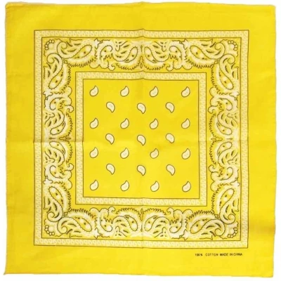 Afbeelding van Zac&#039;s Alter Ego Gold Paisley print Bandana Goudkleurig