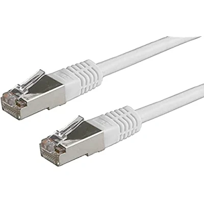 Afbeelding van Netwerkkabel Cat5e S/FTP 0.5 meter (100% koper, Grijs)