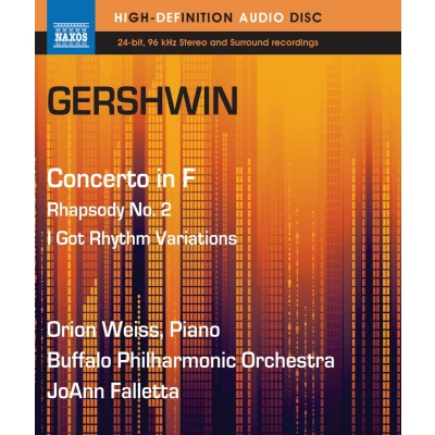 Afbeelding van Orion Weiss, Buffalo Philharmonic Orchestra, JoAnn Falletta Gershwin: Concerto In F (DVD)