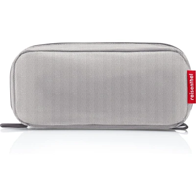 Afbeelding van Reisenthel Multicase Toilettas Make Up Etui 1,5L Herringbone Grey Lichtgrijs