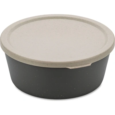 Afbeelding van Koziol Vershoudbakje / Kleine Kom met Deksel Connect Grijs 13 x 5 cm 400 ml