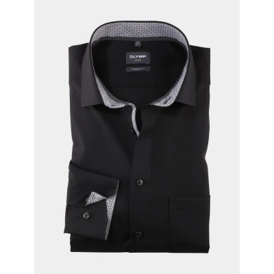 Afbeelding van Olymp Luxor Modern FIT Zakelijk overhemd, Heren, Maat: 48, Schwarz (15)