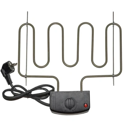 Afbeelding van ITA Professionele elektrische rookoven, 2000 W, verwarmingsspiraal voor koelkasten en rokerijen van andere fabrikanten, universele verwarmingsslang