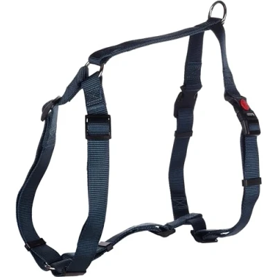 Afbeelding van Flamingo Ziggi H harnas Honden Donkerblauw Xl 70 110cm 25mm 1st 138140