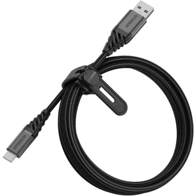 Afbeelding van OtterBox Nylon Braided Charge/Sync Cable USB C 2m Black