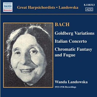 Afbeelding van Wanda Landowska Goldberg Varations (1933) (CD)