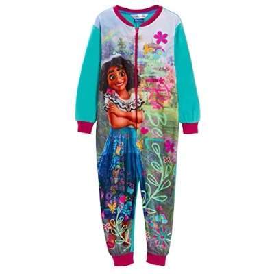Afbeelding van Disney Encanto Combinaison pour fille Mirabel Pyjama en polaire tout un, multicolore, 7 8 ans