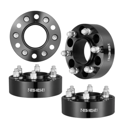 Image de VEVOR Élargisseur de Voie Entretoise Roue 4PCs 51 mm 152x135 6 Boulons