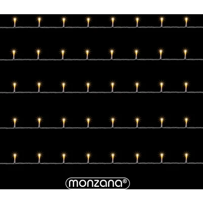 Afbeelding van Monzana Lichtsnoer Kerst 400 LED&#039;S IP44 40m Warmwit