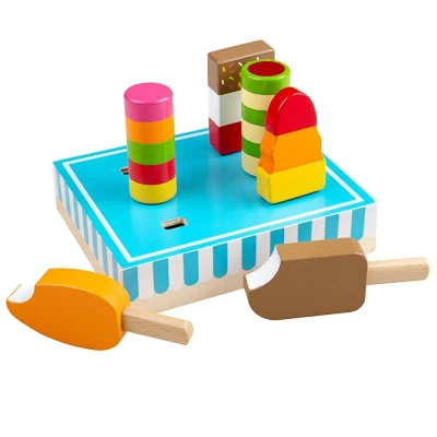 Afbeelding van Bigjigs Houten Ijsjes Speeleten