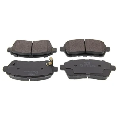 Afbeelding van MAPCO 6881 Remblokkenset Vooras Met akoestische slijtagewaarschuwing anti kreukplaat FORD: FIESTA 6, 6 Van, KA+ Hatchback