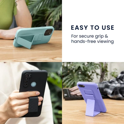 Afbeelding van kwmobile back cover voor smartphone geschikt Apple iPhone 16 1x beschermhoesje van kunststof In koraal