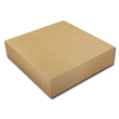 Afbeelding van Taartdoos 30x30x8cm. Kraft 50st