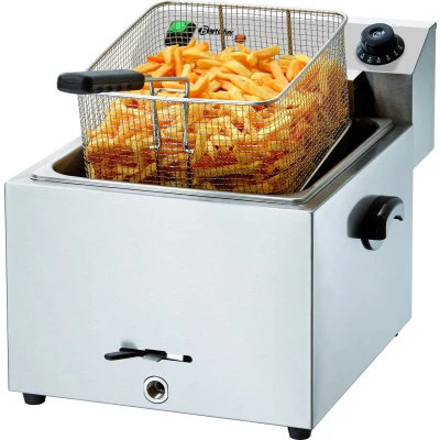 Afbeelding van Friteuse Bartscher, elektrisch, 10L, 41(b)x37.5(h)x50(d), 400V/8.1kW
