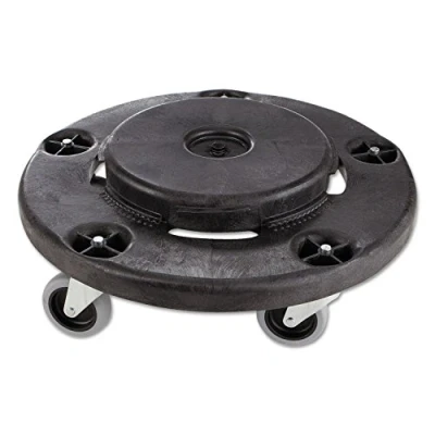 Image de Socleà roulettes noir pour conteneur rond 75 L à 208 Rubbermaid