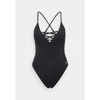 Afbeelding van Nike Performance Crossback ONE Piece Badpak, Dames, Maat: Small, Black