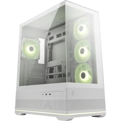 Afbeelding van MSI MAG PANO 110R PZ WHITE computerbehuizing Midi Tower Wit