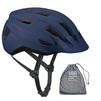 Afbeelding van BBB Cycling Condor 2.0 Racefiets Helm Mountainbike Wielrenhelm met Helmtas Mat Blauw Maat M BHE 173T