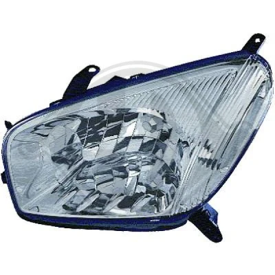 Afbeelding van DIEDERICHS 6686081 Koplampen Links H4