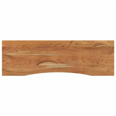 Image de vidaXL Dessus de bureau 140x50x2,5 cm rectangulaire bois massif acacia370167