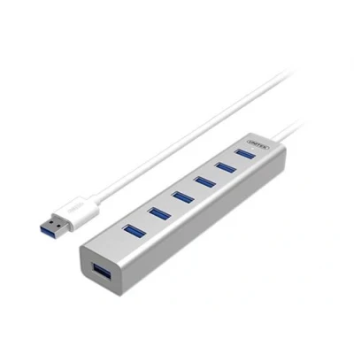 Image de Unitek Y 3090 Concentrateur (hub) 7 x SuperSpeed USB 3.0 de bureau