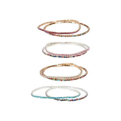 Afbeelding van Miss Melody Strass Armbanden (2 Stuks)