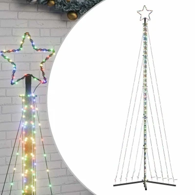 Afbeelding van Kerstboomverlichting 495 kleurrijke LED&#039;s 300,5 cm