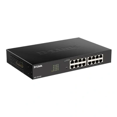 Image de D Link DGS 1100 16V2 Commutateur intelligent 16 x 10/100/1000 de bureau Montable sur rack