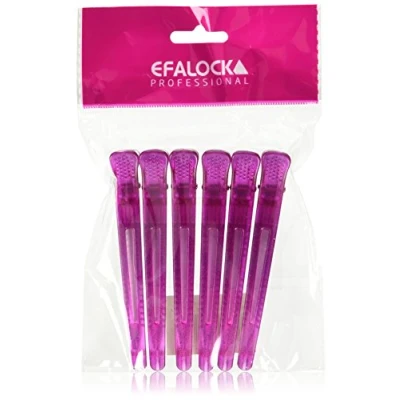 Afbeelding van Efalock Techno Clip Rose, 6 stuks