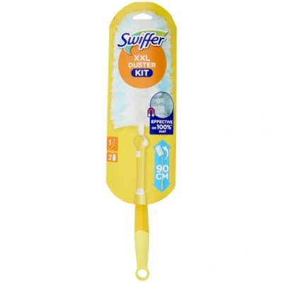 Afbeelding van Swiffer Duster XXL Kit Inclusief 1 Handvat En 2 Navullingen, Vangt Houdt Tot 3 Keer Meer Stof Haar Vast Dan Een Gewone Plumeau