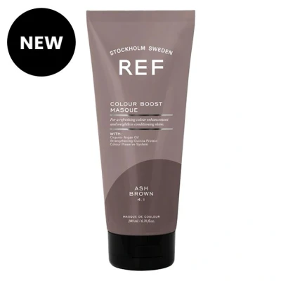 Afbeelding van REF Care Colour Boost Masker 4.1 Ash Brown Kleurmasker 200ml Kleur Opfrissen