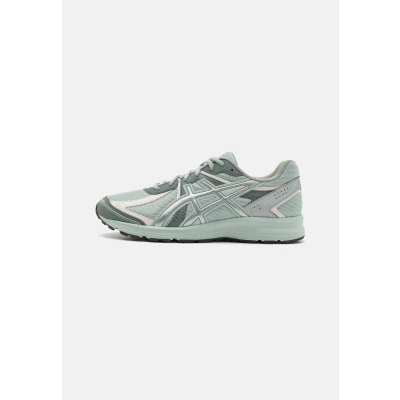 Afbeelding van Asics Sportstyle JOG 100 Unisex Sneakers laag, Maat: 43.5, Light green/khaki Imitatieleer/ textiel