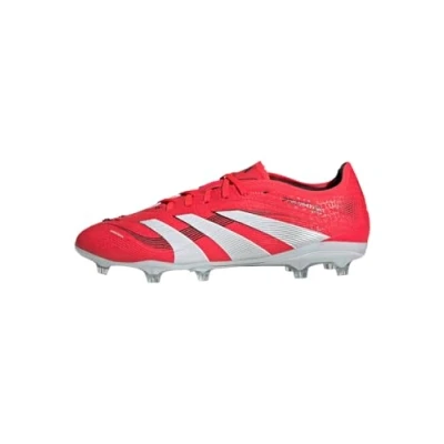 Afbeelding van adidas Performance Predator PRO Boots FIRM Ground Voetbalschoenen met kunststof noppen, Heren, Maat: 42 2/3, Lucid red/footwear white/core black