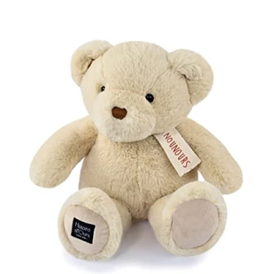 Afbeelding van Histoire d&#039;Ours pluche beer de teddybeer vanille 28 cm superzacht dier om te kalineren voor kinderen, meisjes en jongens cadeau idee geboorte, baby, Kerstmis verjaardag