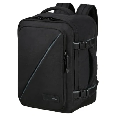 Image de American Tourister Take2Cabin sac de cabine Ryanair/Wizz Air/Vueling 40 x 30 20 cm, 26,5 L, 0,60 kg, bagage à main, dos d&#039;avion S/M, sous siège, noir (noir)