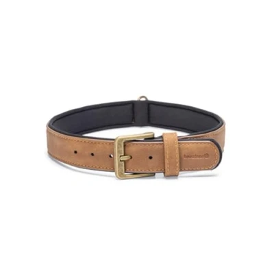 Afbeelding van Beeztees Balacron Ax Honden Halsband Kunstleer Bruin Nekomvang van tot x breedte: 52 62 cm 30 mm