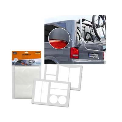 Afbeelding van Foliatec lakbeschermfolie voor fietsendragers, universele set, 10 stuks