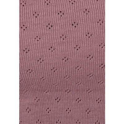 Afbeelding van Damart T shirt met lange mouwen open gebreide Thermolactyl Vrouwen Roze 46 48 (L)