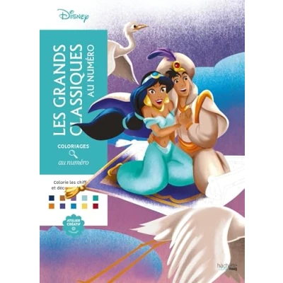 Afbeelding van COLORIAGES AU NUMERO DISNEY LES GRANDS CLASSIQUES
